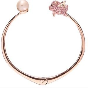 NWT Kate Spade ♠️ When pigs fly bangle